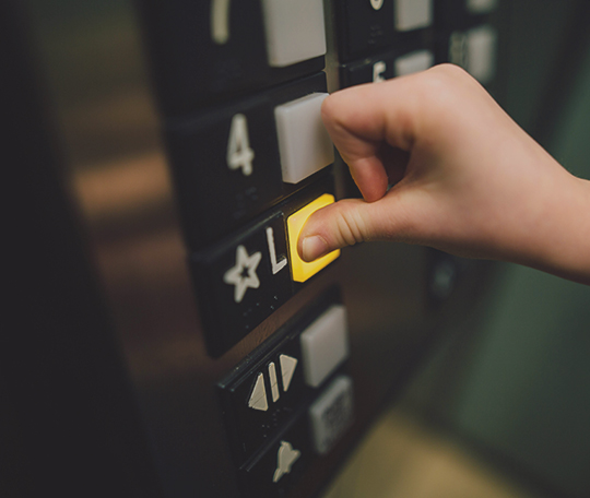 No by-law coverage for undamaged portions of an elevator shaft