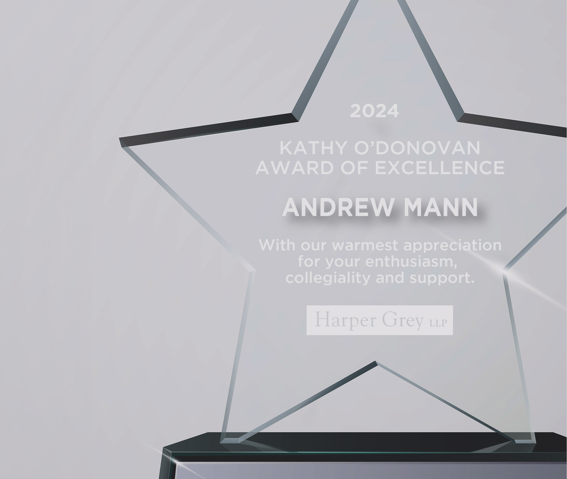2024 Kathy O’Donovan Award of Excellence